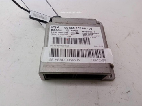 9663593380, CENTRALITA AIRBAG PEUGEOT 207 (WA_, WC_)|Desguaces La Cabaña