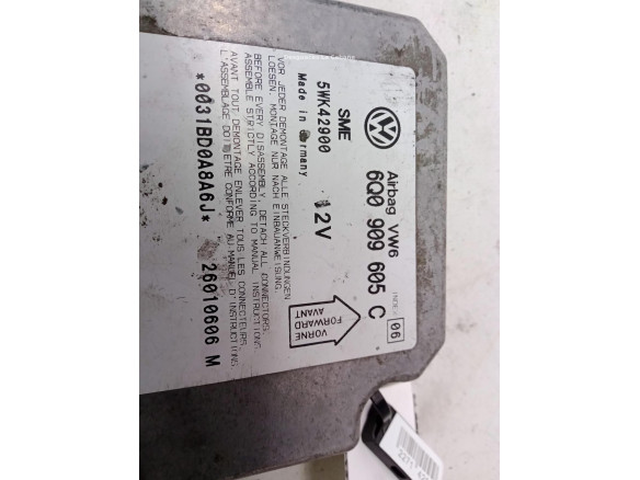 6Q0909605C, CENTRALITA AIRBAG VW PASSAT (3B3)|Desguaces La Cabaña