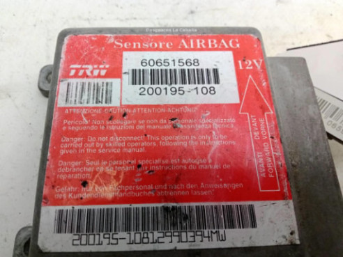 60651568, CENTRALITA AIRBAG ALFA ROMEO 166 (936_)|Desguaces La Cabaña