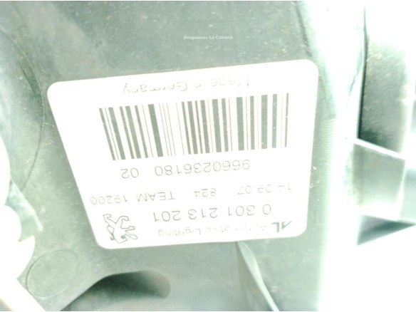 0301213201 FARO IZQUIERDO PEUGEOT 407 (6D_)|Desguaces La Cabaña