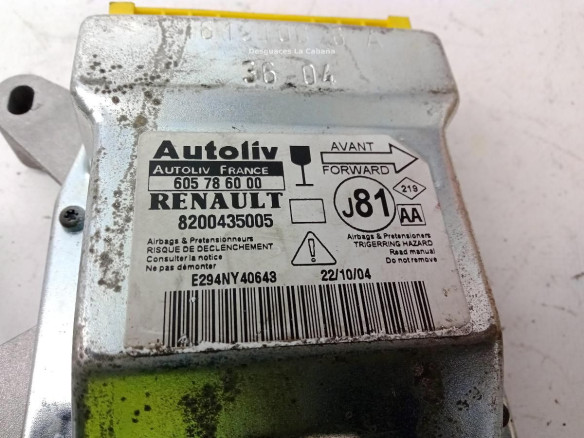 8200435005 CENTRALITA MOTOR RENAULT ESPACE IV (JK0/1_)|Desguaces La Cabaña