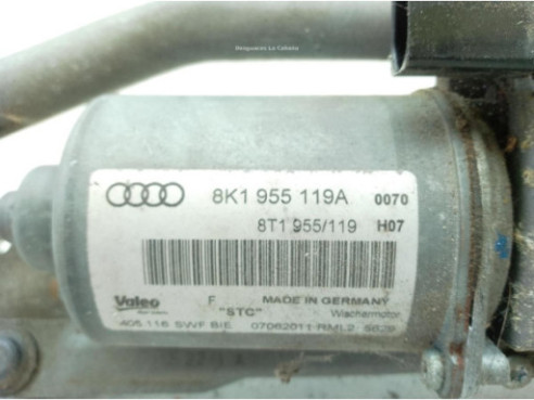 8K1955119A MOTOR LIMPIAPARABRISAS DEL AUDI A4 Allroad (8KH, B8)|Desguaces La Cabaña