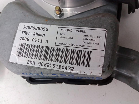 3082088058 AIRBAG PUERTA LAT DEL IZQ BMW 7 (E38)|Desguaces La Cabaña
