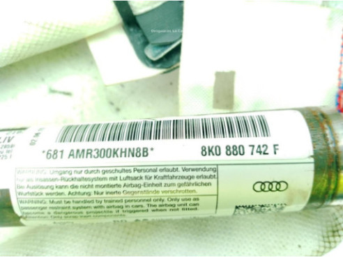 8K0880742F AIRBAG CORTINA DER AUDI A4 Allroad (8KH, B8)|Desguaces La Cabaña
