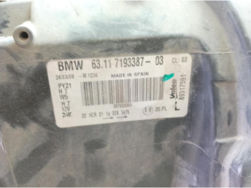 6311719338703 FARO IZQUIERDO BMW 1 Coupé (E82)|Desguaces La Cabaña