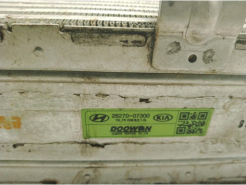 2827007300 INTERCOOLER KIA STONIC (YB)|Desguaces La Cabaña