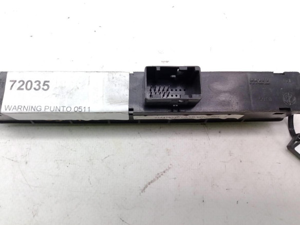 735416330 INTERRUPTOR WARNING FIAT GRANDE PUNTO (199_)|Desguaces La Cabaña