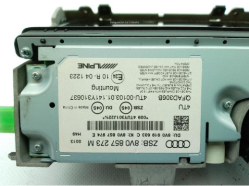 8V0857273M PANTALLA MULTIMEDIA AUDI A3 (8V1, 8VK)|Desguaces La Cabaña