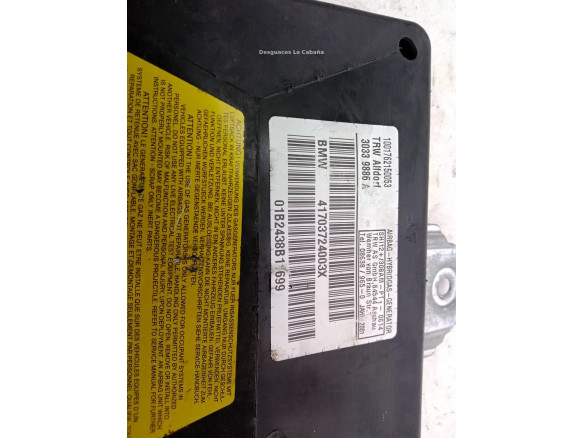 41703724003X AIRBAG PUERTA LAT TRA DER BMW 5 (E39)|Desguaces La Cabaña