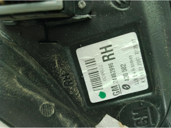 ESPEJO DER OPEL ASTRA H (A04)|Desguaces La Cabaña