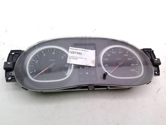 248100029R, CUADRO INSTRUMENTOS DACIA DUSTER|Desguaces La Cabaña