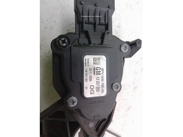 13237352 POTENCIOMETRO ACELERADOR OPEL INSIGNIA A (G09)|Desguaces La Cabaña