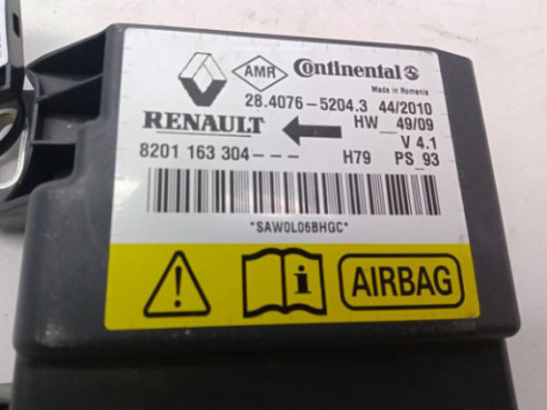8201163304, CENTRALITA AIRBAG DACIA DUSTER|Desguaces La Cabaña