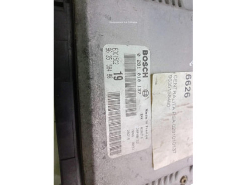 0281010137,9635158480, CENTRALITA MOTOR CITROEN XSARA PICASSO (N68)|Desguaces La Cabaña