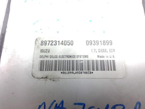 09391899 CENTRALITA MOTOR OPEL SinValor |Desguaces La Cabaña