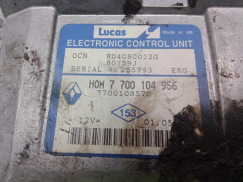 7700104956, CENTRALITA MOTOR RENAULT KANGOO|Desguaces La Cabaña