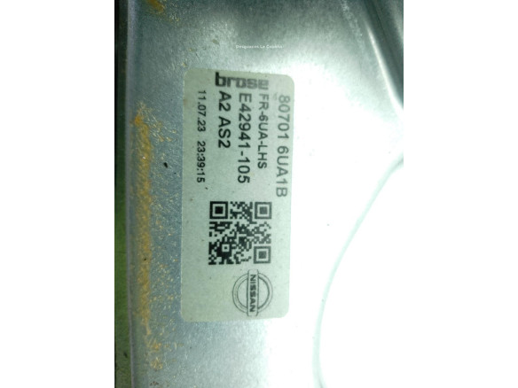 807016UA1B ELEVALUNAS PUERTA LAT DEL IZQ NISSAN QASHQAI III (J12)|Desguaces La Cabaña
