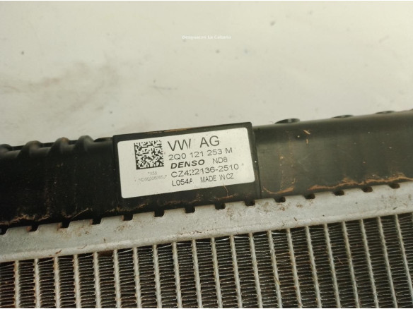 2Q0121253M RADIADOR AGUA SEAT IBIZA V (KJ1)|Desguaces La Cabaña