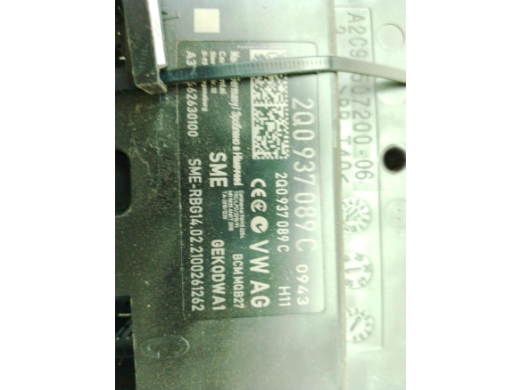 2Q0937089C MODULO ELECTRONICO 2 SEAT IBIZA V (KJ1)|Desguaces La Cabaña