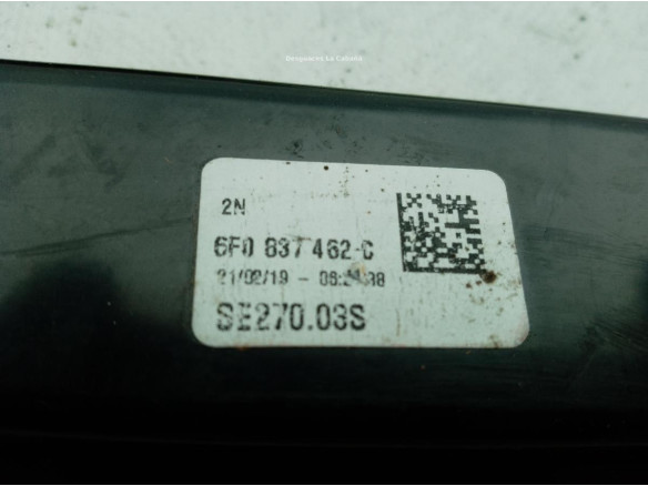 6F0837462C ELEVALUNAS PUERTA LAT DEL DER SEAT IBIZA V (KJ1)|Desguaces La Cabaña