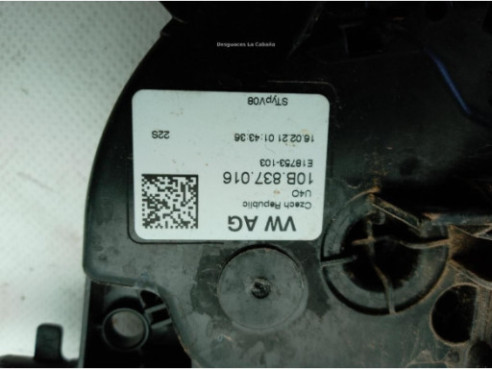 1OB837016 CERRADURA PUERTA LAT DEL DER SEAT IBIZA V (KJ1)|Desguaces La Cabaña