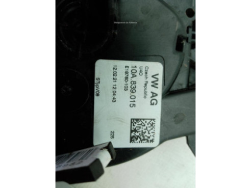 10A839015 CERRADURA PUERTA LAT TRA IZQ SEAT IBIZA V (KJ1)|Desguaces La Cabaña