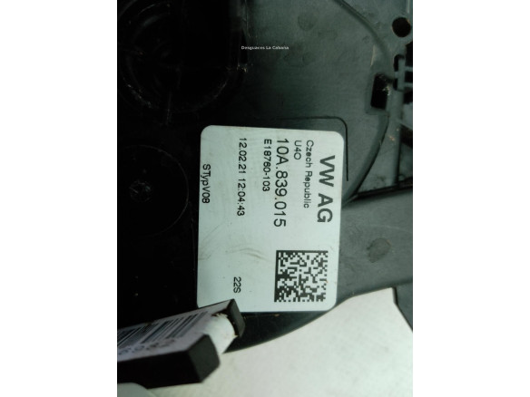 10A839015 CERRADURA PUERTA LAT TRA IZQ SEAT IBIZA V (KJ1)|Desguaces La Cabaña