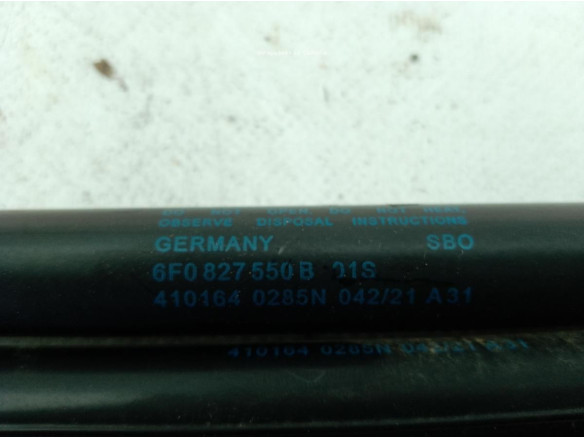 6F0827550B AMORTIGUADOR PORTON / TAPA MALETA SEAT IBIZA V (KJ1)|Desguaces La Cabaña