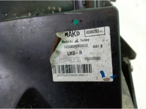 45560393 FARO DERECHO CITROEN NEMO Ranchera familiar|Desguaces La Cabaña