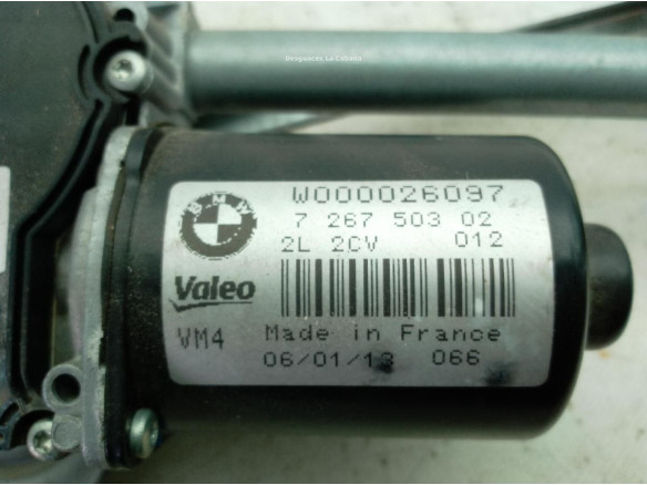 726750302 MOTOR LIMPIAPARABRISAS DEL BMW 3 (F30, F80)|Desguaces La Cabaña