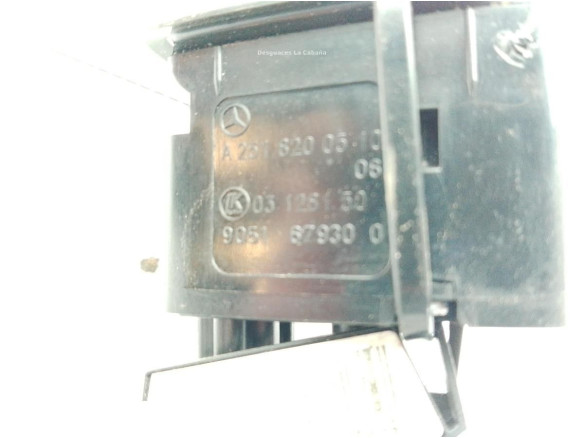 A2518200510 MANDO ELEVALUNAS PUERTA LAT DEL DER MERCEDES BENZ CLASE R (W251, V251)|Desguaces La Cabaña