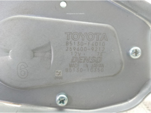 85130F4010 MOTOR LIMPIAPARABRISAS TRA TOYOTA C-HR (_X1_)|Desguaces La Cabaña