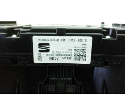 6F0920740B CUADRO INSTRUMENTOS SEAT ARONA (KJ7)|Desguaces La Cabaña