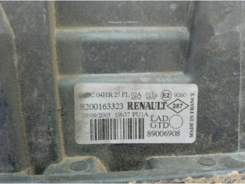 8200163323 FARO IZQUIERDO RENAULT LAGUNA II (BG0/1_)|Desguaces La Cabaña