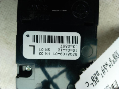 920810901 MANDO ELEVALUNAS PUERTA LAT DEL IZQ BMW 3 (F30, F80)|Desguaces La Cabaña