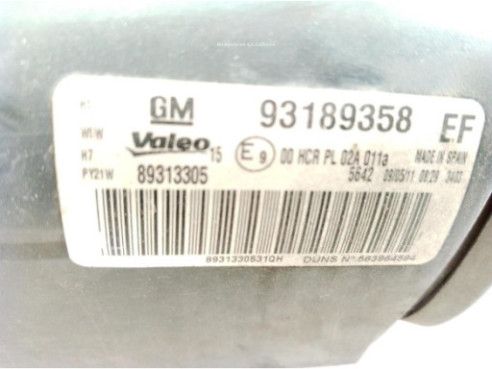 93189358 FARO DERECHO OPEL CORSA D (S07)|Desguaces La Cabaña