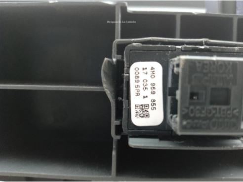 4M0959855 MANDO ELEVALUNAS PUERTA LAT DEL DER AUDI A4 Avant (8W5, B9)|Desguaces La Cabaña