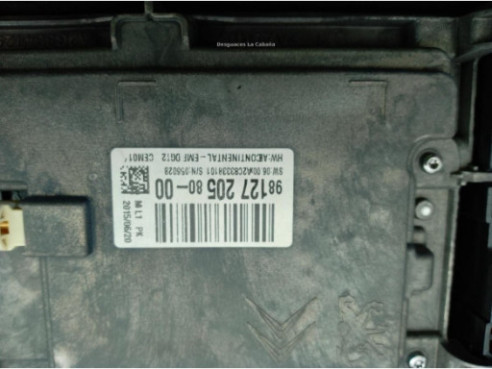 9812720580 PANTALLA MULTIMEDIA CITROEN C4 Grand Picasso II|Desguaces La Cabaña