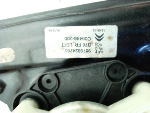 9675924780 ELEVALUNAS PUERTA LAT DEL IZQ CITROEN C4 Grand Picasso II|Desguaces La Cabaña
