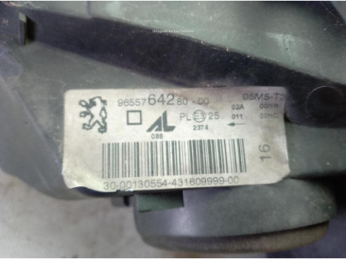 9655764280 FARO DERECHO PEUGEOT 307 (3A/C)|Desguaces La Cabaña