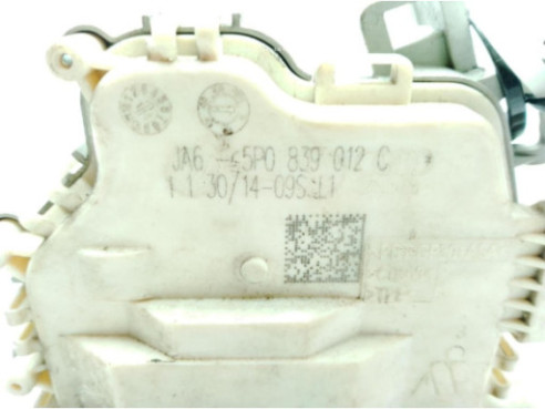 5P0839012C CERRADURA PUERTA LAT TRA DER SEAT ALTEA XL (5P5, 5P8)|Desguaces La Cabaña