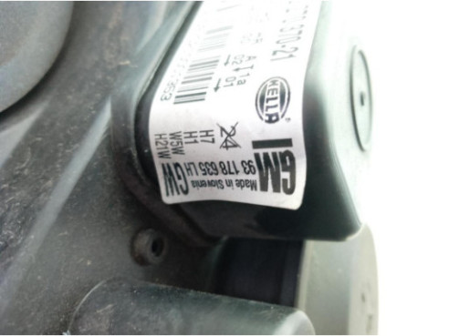 93178635LH FARO IZQUIERDO OPEL ASTRA H (A04)|Desguaces La Cabaña