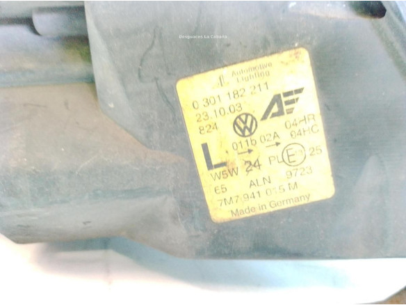 0301182211 FARO IZQUIERDO SEAT ALHAMBRA (7V8, 7V9)|Desguaces La Cabaña