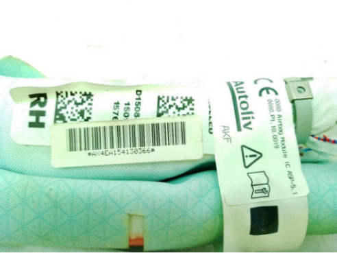 AX4EA154130366 AIRBAG CORTINA DER NISSAN QASHQAI II Todo terreno, cerrada (J11, J11_)|Desguaces La Cabaña