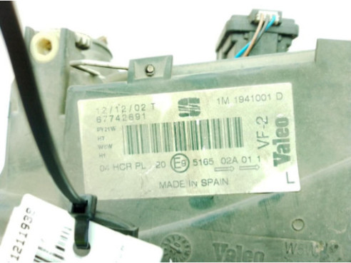 1M1941001D FARO IZQUIERDO SEAT TOLEDO II (1M2)|Desguaces La Cabaña