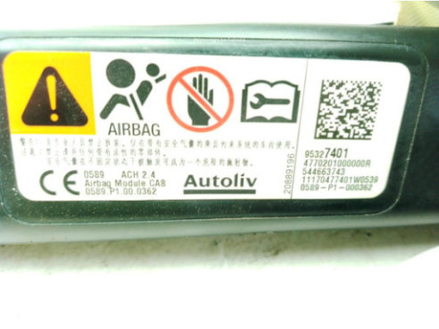 95327401 AIRBAG CORTINA DER OPEL MOKKA / MOKKA X (J13)|Desguaces La Cabaña