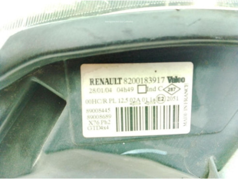 8200183917 FARO IZQUIERDO RENAULT KANGOO (KC0/1_)|Desguaces La Cabaña