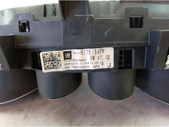 95375175 CUADRO INSTRUMENTOS OPEL MOKKA / MOKKA X (J13)|Desguaces La Cabaña