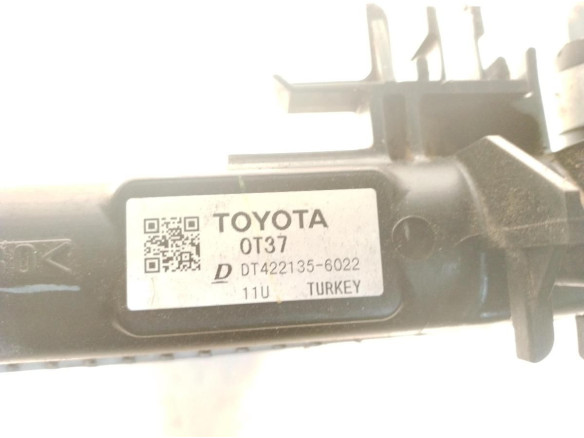 DT4221356022 RADIADOR AGUA TOYOTA C-HR (_X1_)|Desguaces La Cabaña