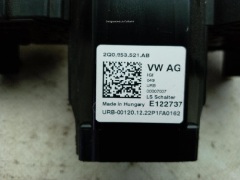 2Q0953521AB MANDO COMPLETO SKODA KAMIQ (NW4)|Desguaces La Cabaña